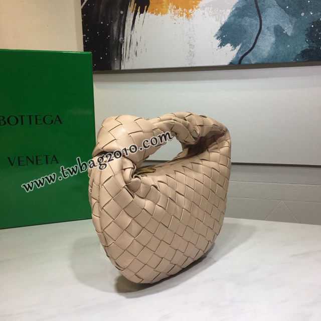 Bottega veneta高端女包 98080 寶緹嘉小號羊皮手工編織女包 BV爆款jodie新版本2代編織打結圓形hobo包  gxz1142